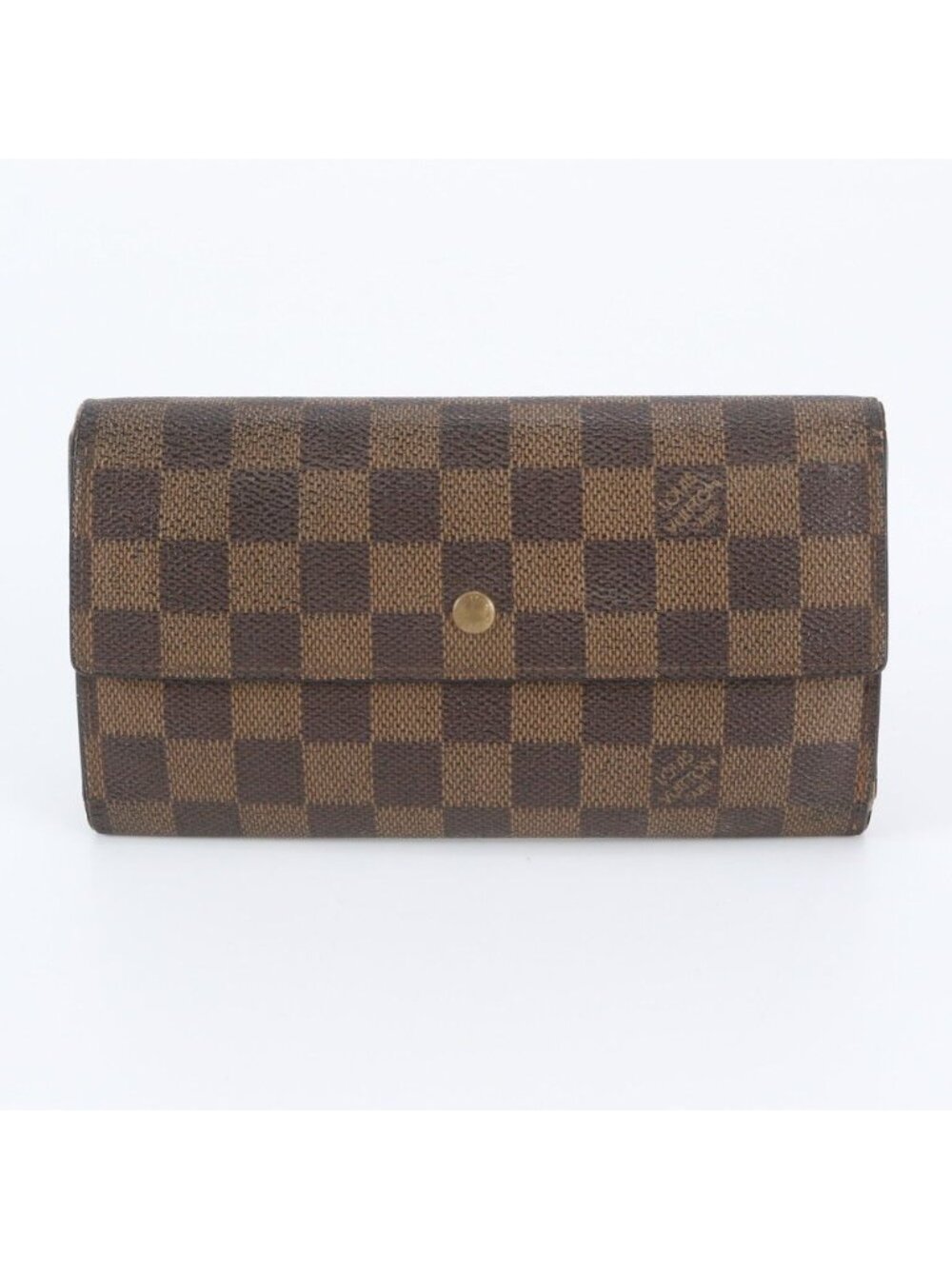 Louis Vuitton Damier Porte Tresor International Leather Wallet